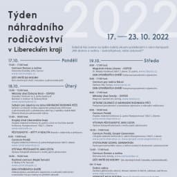 Týden náhradního rodičovství 2022 v Libereckém kraji